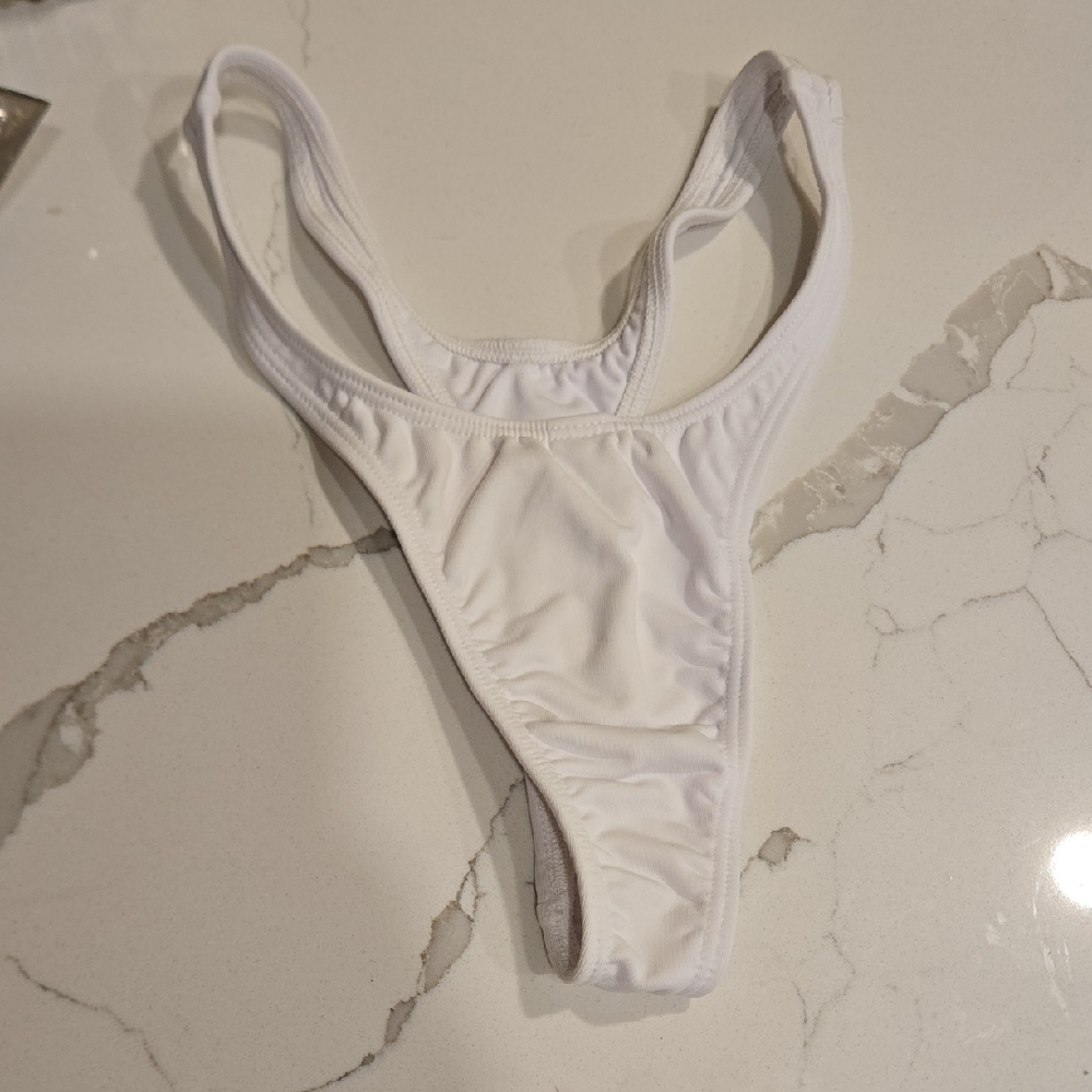Minimale Animale Classic White Bikini Bottom